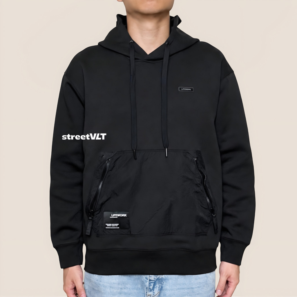 Life Work Korea Woven Pocket Hoodie Lifework Original