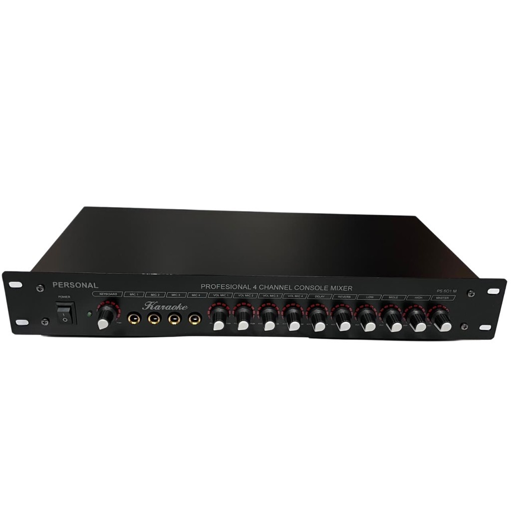 Mixer 4 Channel Digital Echo Dan Tone Control