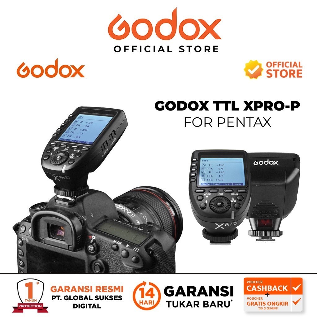 Godox Xpro Pentax / Godox Trigger Xpro for Pentax / X-pro Pentax