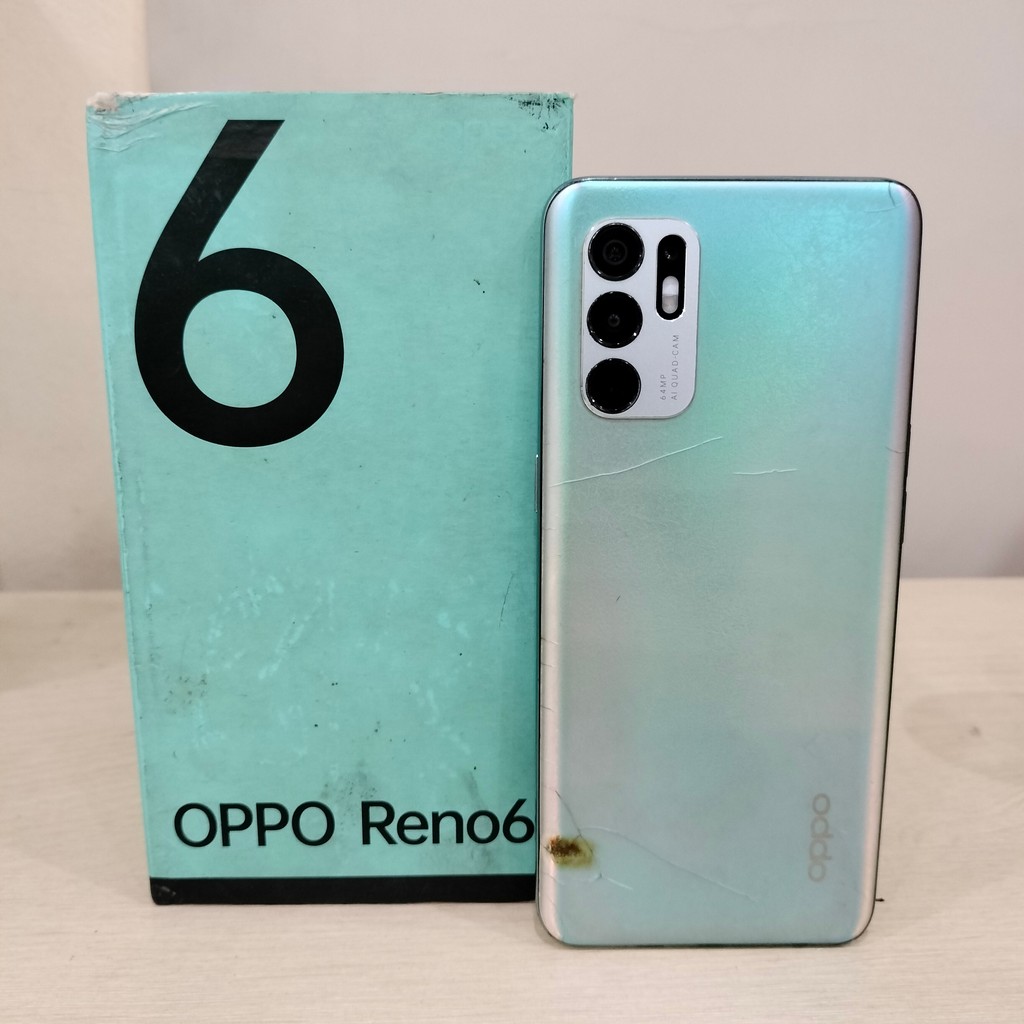Handphone Oppo Reno 6 4G Ram 8/128GB (Cek Deskripsi Minus 5858) 671795
