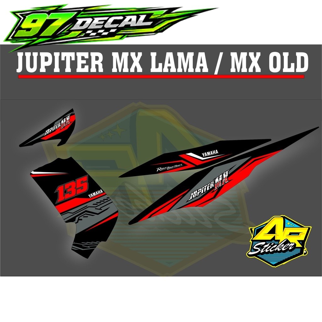 Striping Jupiter Mx Old / Striping Mx Lama / Sticker Jupiter Mx / Striping Mx Old / Stripping Stiker