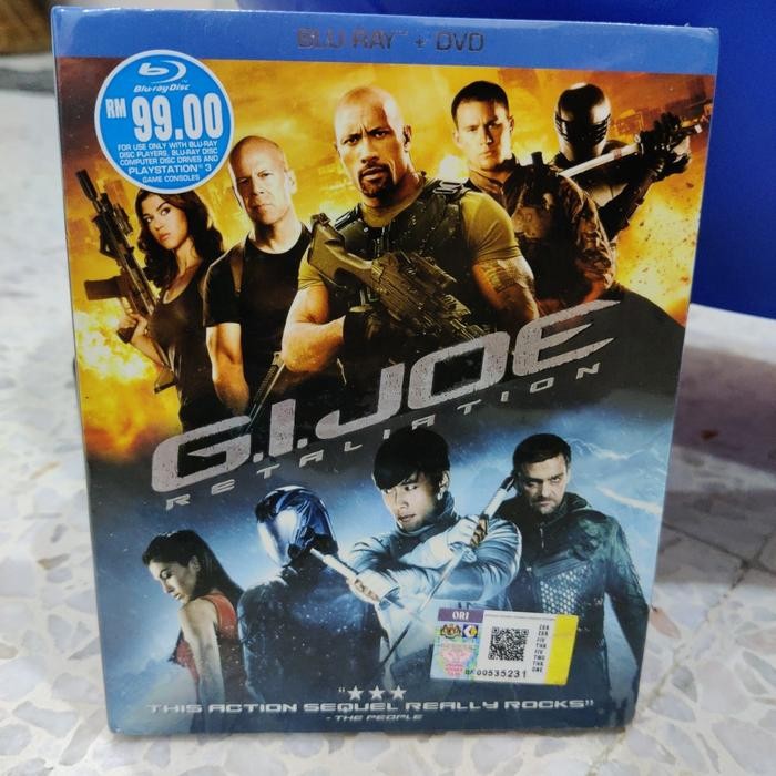 DVD blu-ray GI JOE RETALIATION Original bnib