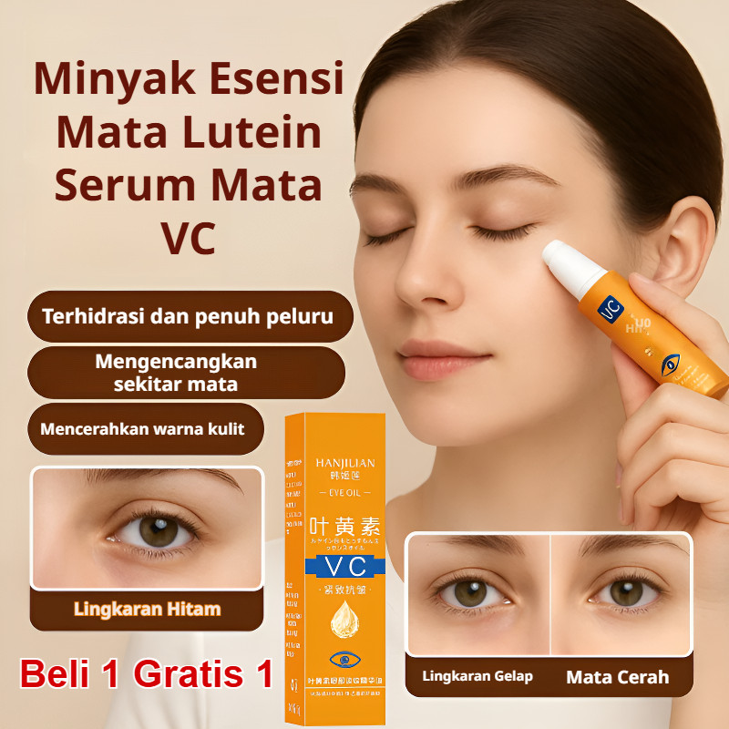 ⭐ORIGINAL❤️Minyak Serum Mata Anti Kerut & Hilangkan Garis - 2 Minggu Lihat Perubahan, Nutrisi Mendal