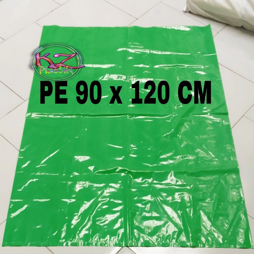 Kantong Plastik Sampah 90 x 120 Cm / Plastik Hijau 90x120 Cm Plastik Sampah Hijau 90 x 120 Cm