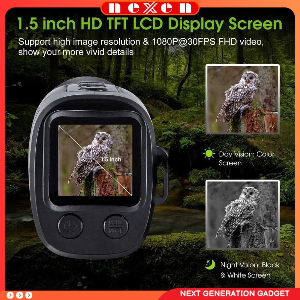 Teropong Monokular Digital 1.5 Inch Night Vision -  APL-NV007