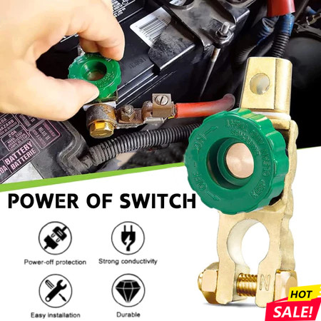 Pelindung Sakelar Pemutus Aki Mobil Universal Cut-off Switch Protector Battery Aksesoris Mobil Aki