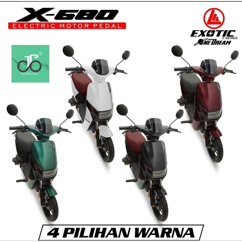 Exotic X680 Sepeda Listrik