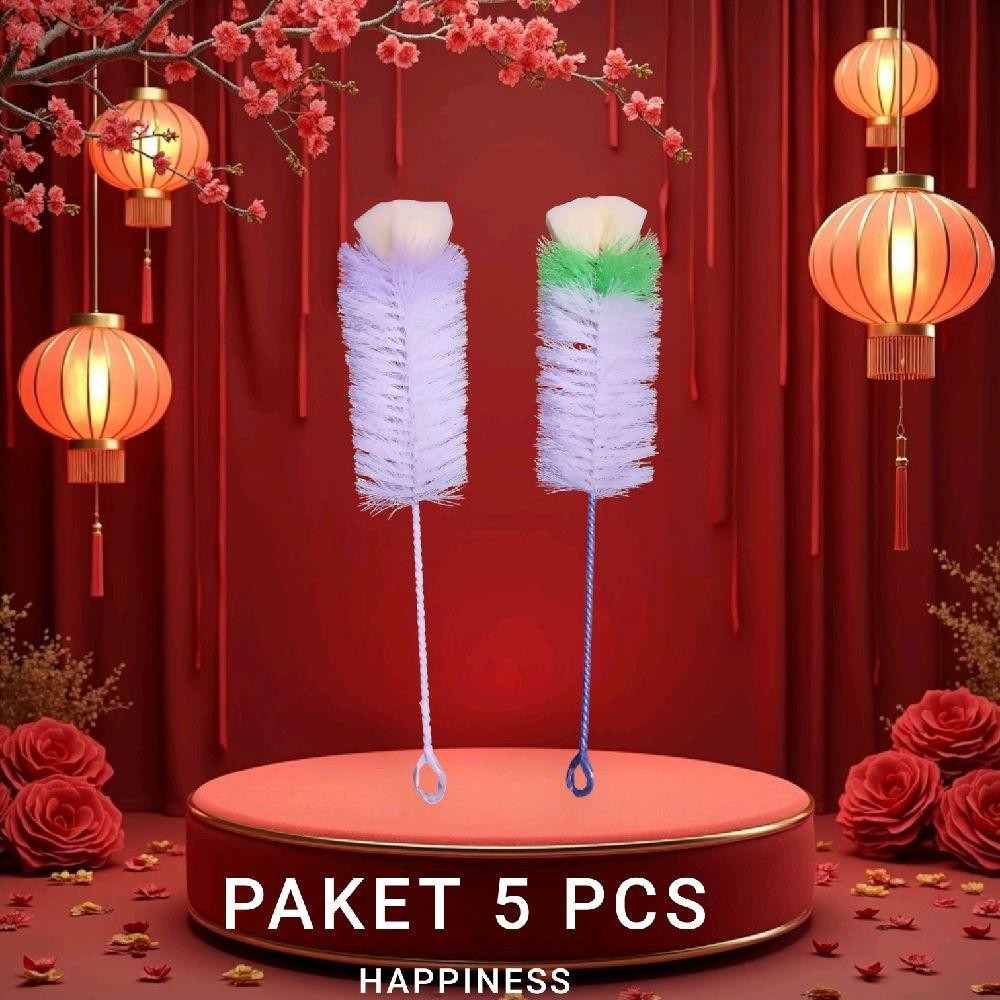 Paket 5 Pcs Sikat Botol Busa Panjang 29 Cm Sikat Serbaguna