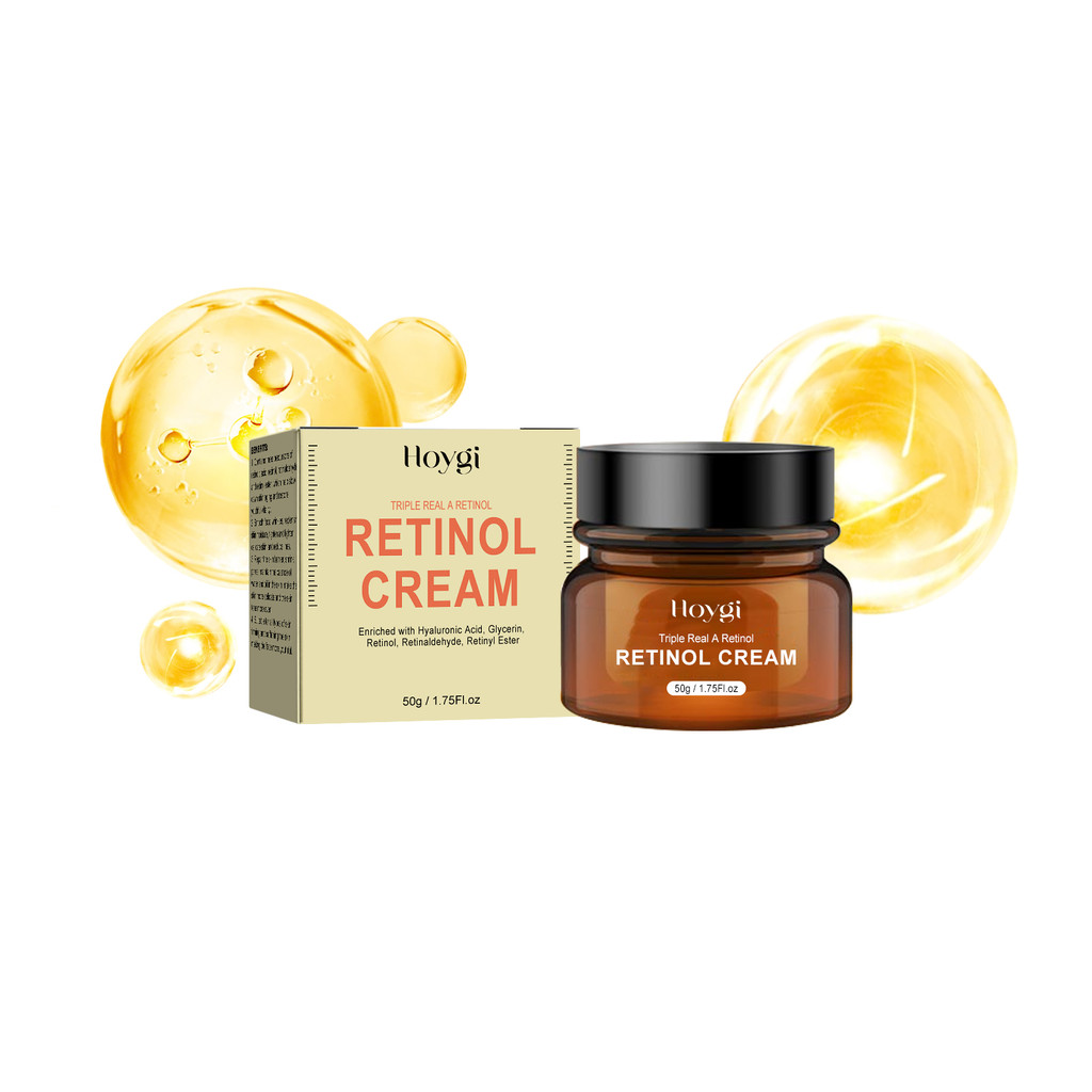 Hoygi Krim Anti-Penuaan Retinol，krim wajah，krim wajah glowing cepat dan ori，krim wajah pria Krim Waj