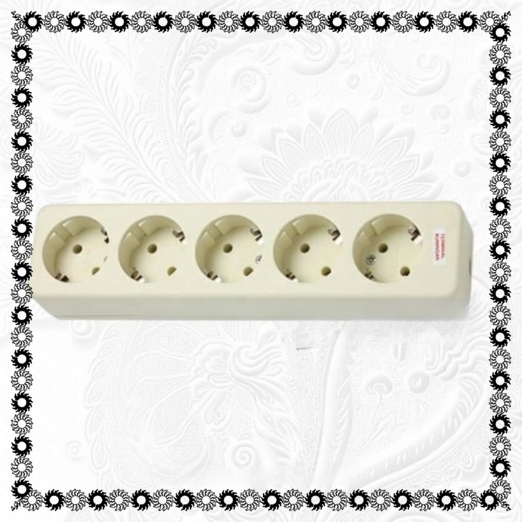 stop kontak 5lubang uticon