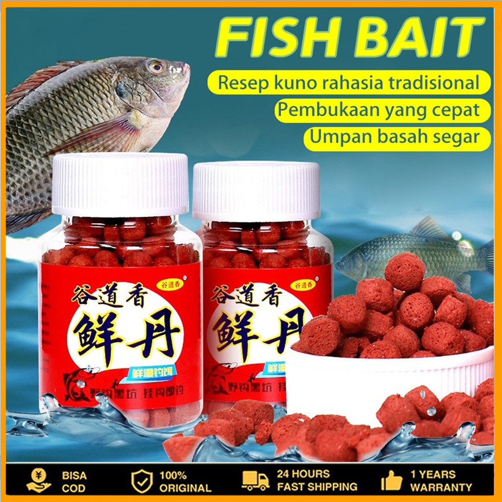 3 Detik untuk Umpan Mancing Ikan Formula Spesial Rasa Cacing Tanah Mancing Laut Ikan Air Tawar COD