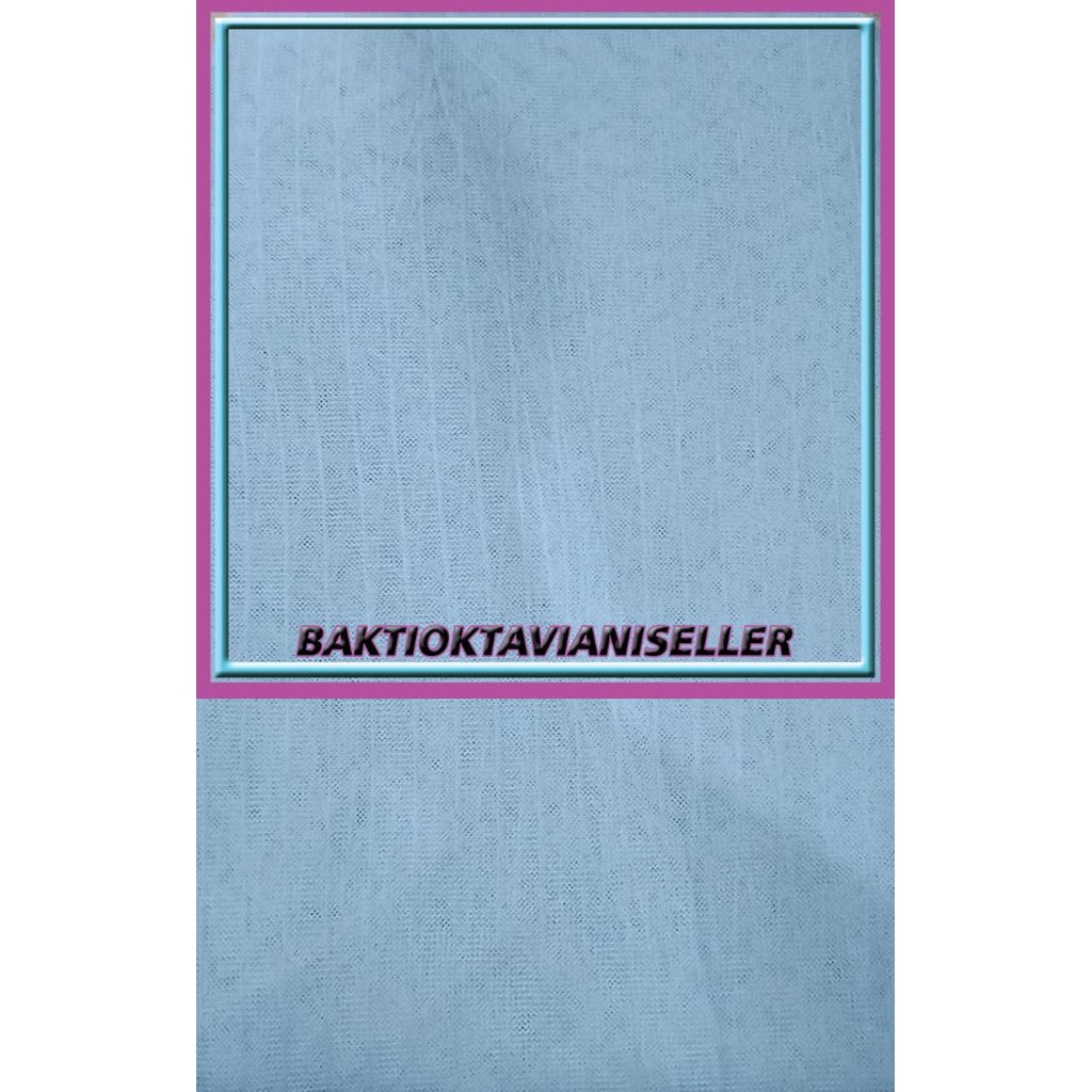 Kelambu Tile Single Snowbay 120x200x130 cm - Biru
