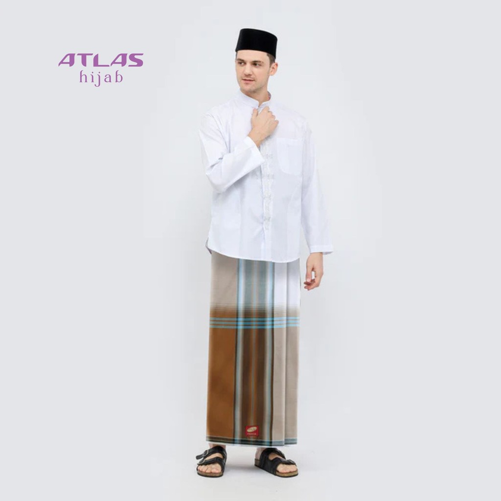 ATLAS Sarung PRM 550 ITB SJ Putih Cream