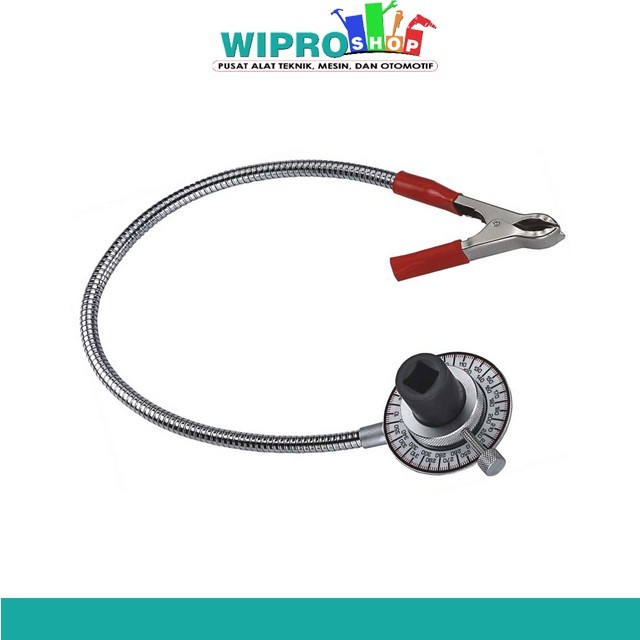 Jtc 4867-METAL TORQUE ANGLE GAUGE WITH CLIP