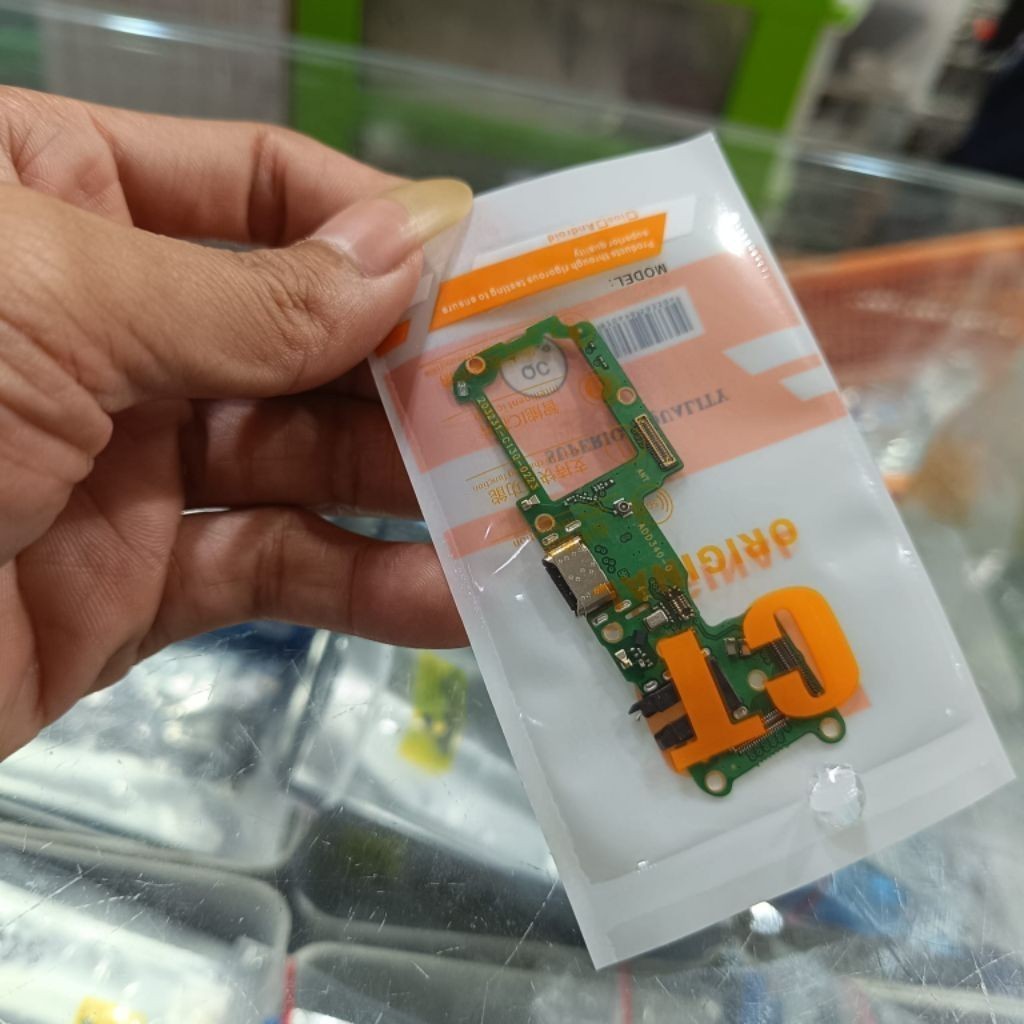 KONEKTOR CAS OPPO RENO 4F FULSET IC ORIGINAL PAPAN CAS ALFON