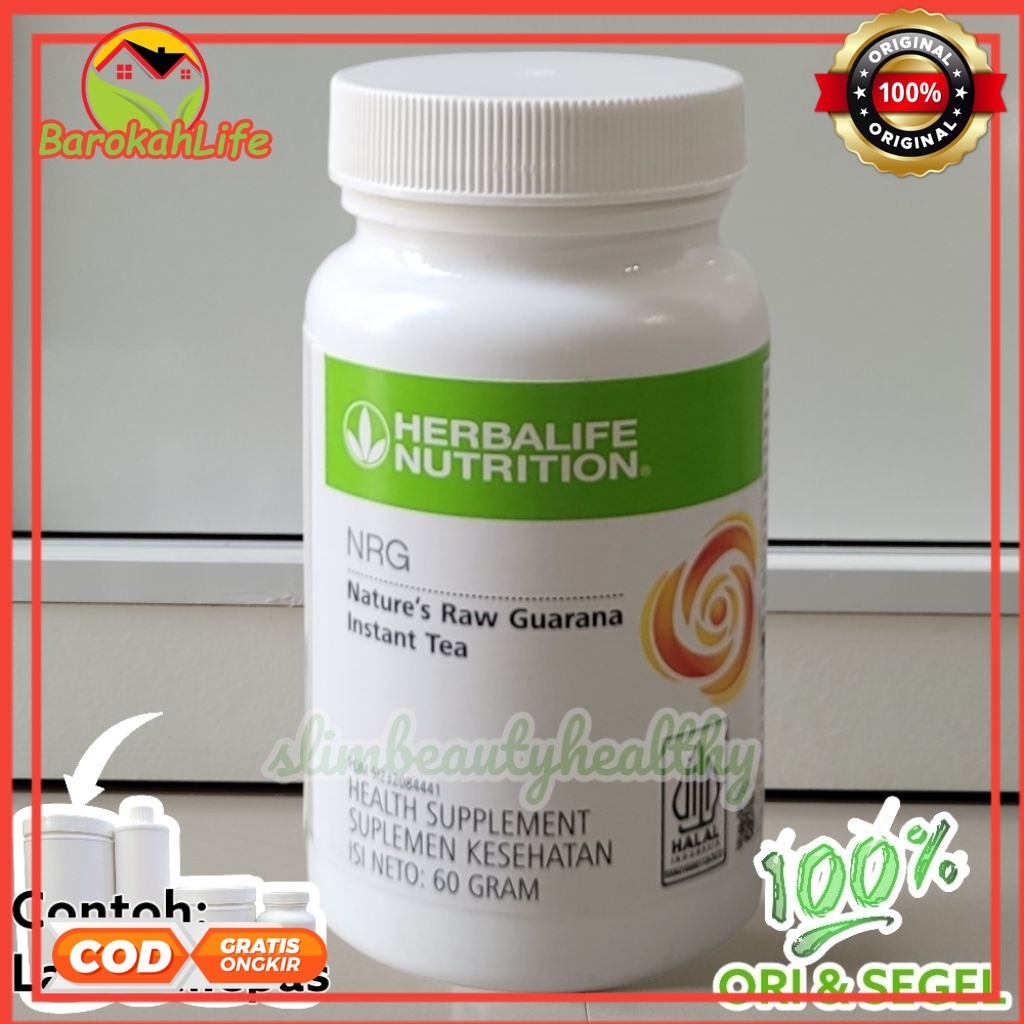 LEPAS LABEL- NRG TEA Diet #HBLF ~FREE BUBBLEWRAP~ Teh penambah stamina dan energi Herbalife pengontr