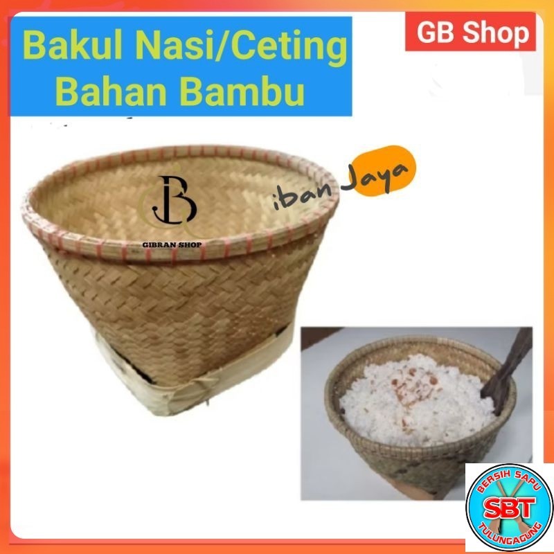 Bakul Nasi murah, ceting nasi murah Bakul bambu murah