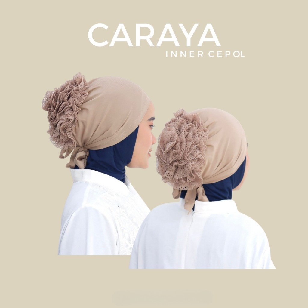 By. Nona Muda - Inner Cepol Turki Jumbo Ciput Anti Pusing