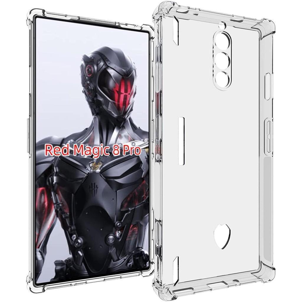 CASE ZTE NUBIA RED MAGIC 8 / 8 PRO / 8S PRO SOFTCASE ANTICRACK AIRBAG CASING TRANSPARANT ANTI SHOCK
