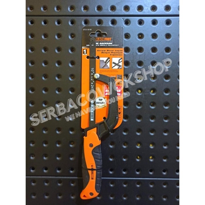 BLACKFOOT Gagang Gergaji Besi Mini Hack Saw Gergaji Serbaguna Hacksaw