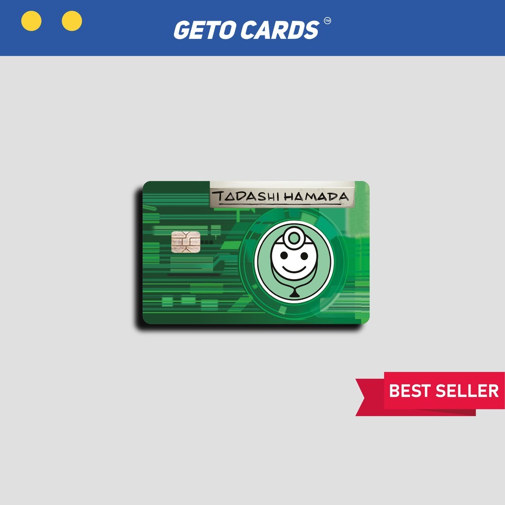 Stiker Sticker Skin Kartu Atm Baymax Chip | GETOCARD GETO CARDS