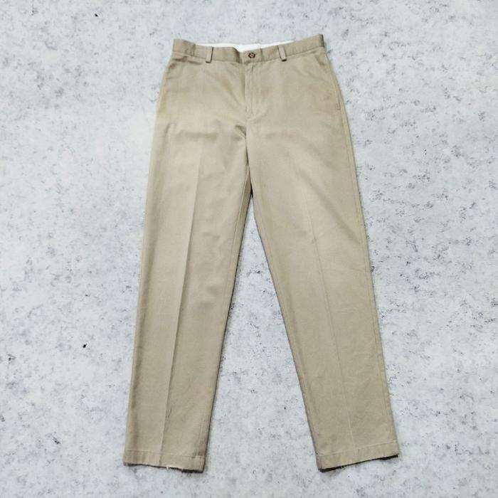 celana panjang chinos LL BEAN cream celana formal casual murah bagus