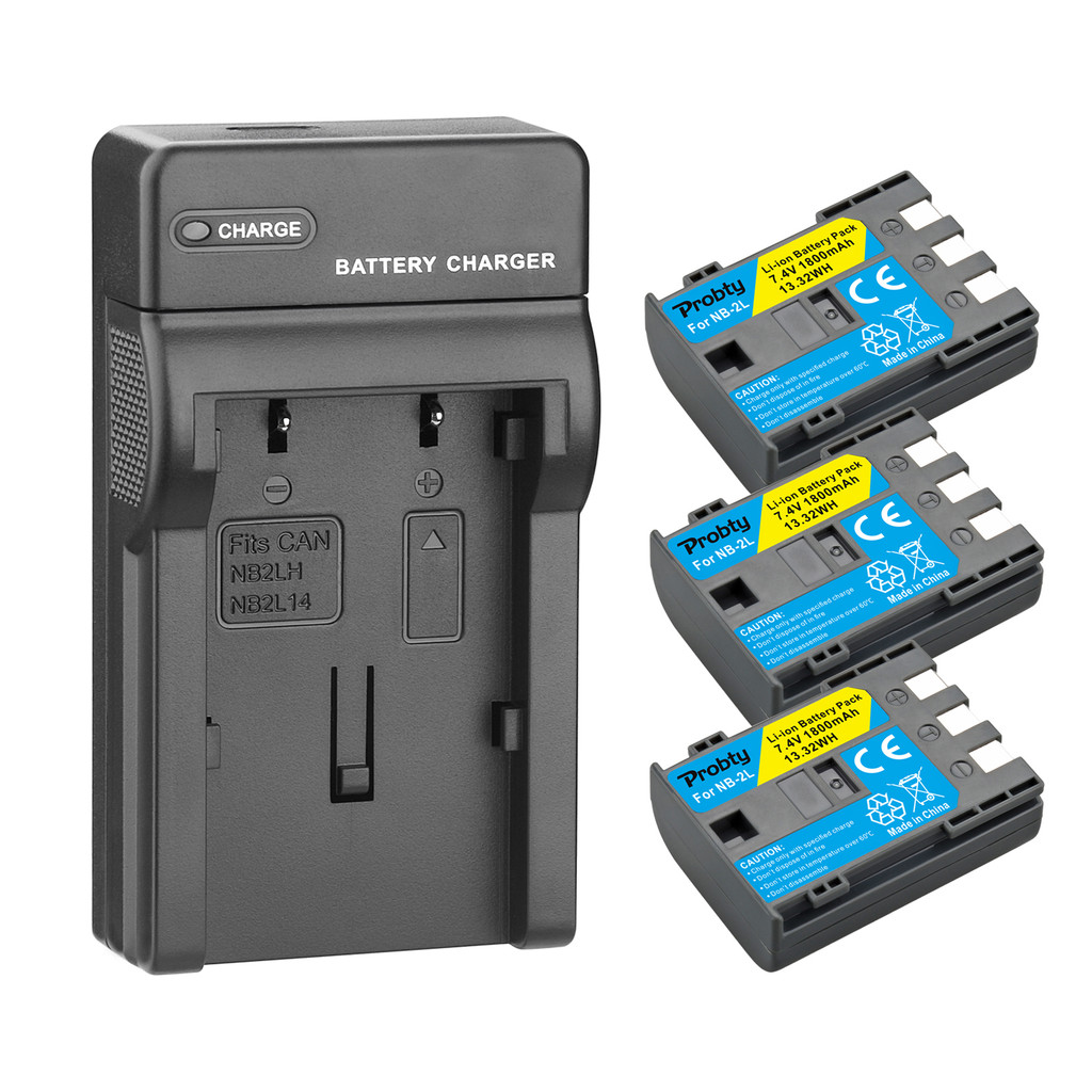 NB-2L NB-2LH Battery + USB arger for Canon PowerShot G7 G9 S80 S70 S60 S50 S45 S40 S30, Canon DC410 