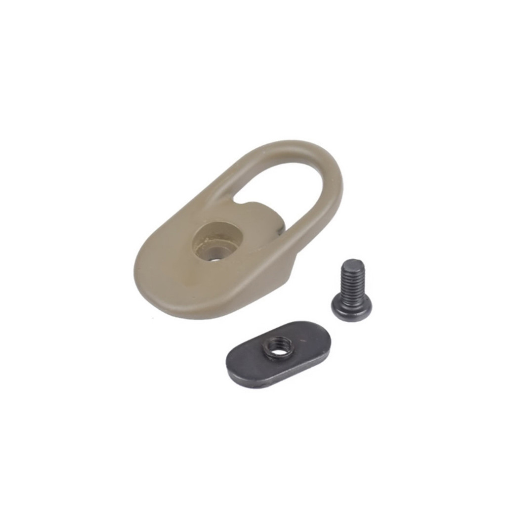 Tactical MLOK Sling Mount KeyMod Sling Swivel 10pcs M4 Screws and Nuts M-LOK KeyMod System Hunting A