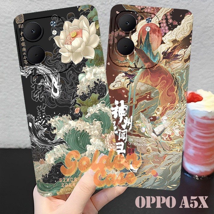 [GCS480] Softcase OPPO A5X 4G 2025 A5 4G 2025 A5i Pro 4G/5G Terbaru motif wallpaper abstr4k keren ae