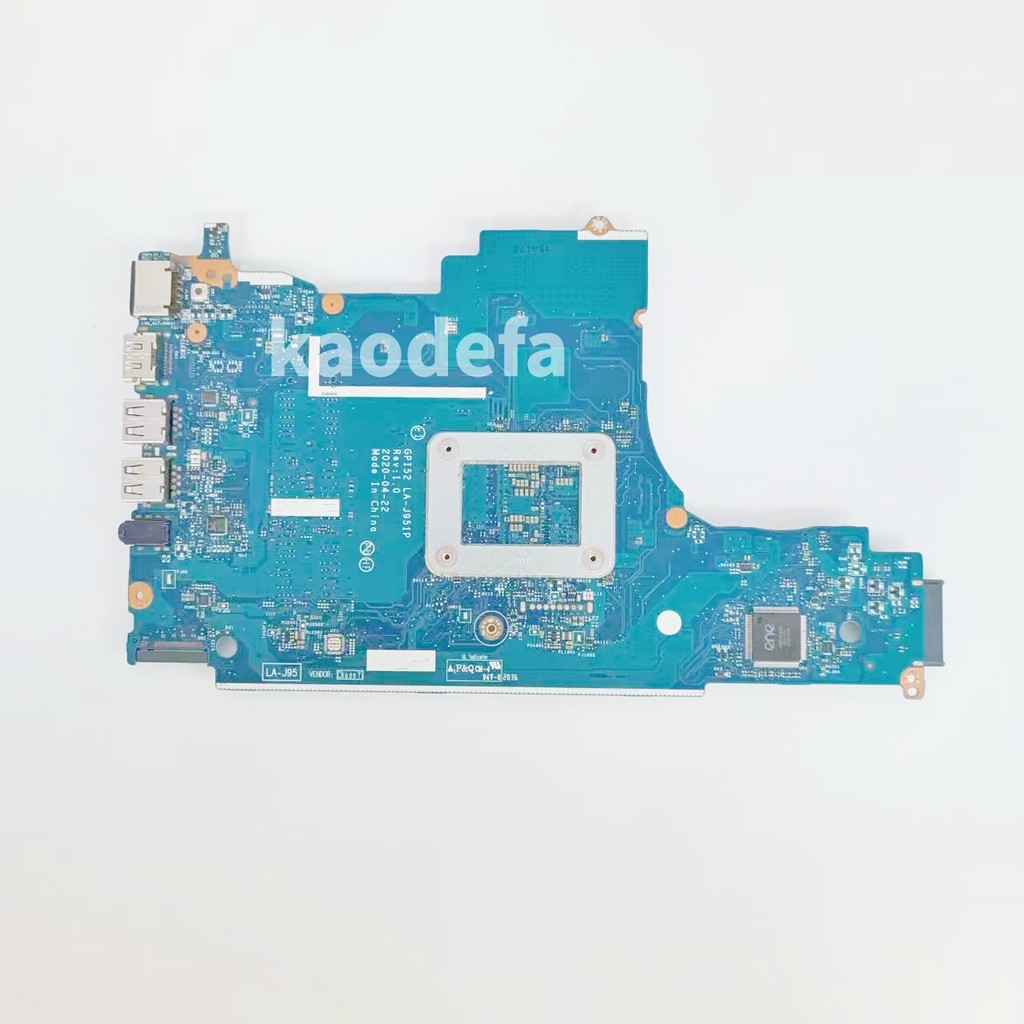 GPI52 LA-J951P For HP 15-DA 15T-DA Laptop Motherboard CPU:I3-1005G1 I5-1035G1 I7-1065G7 DDR4 L92842-