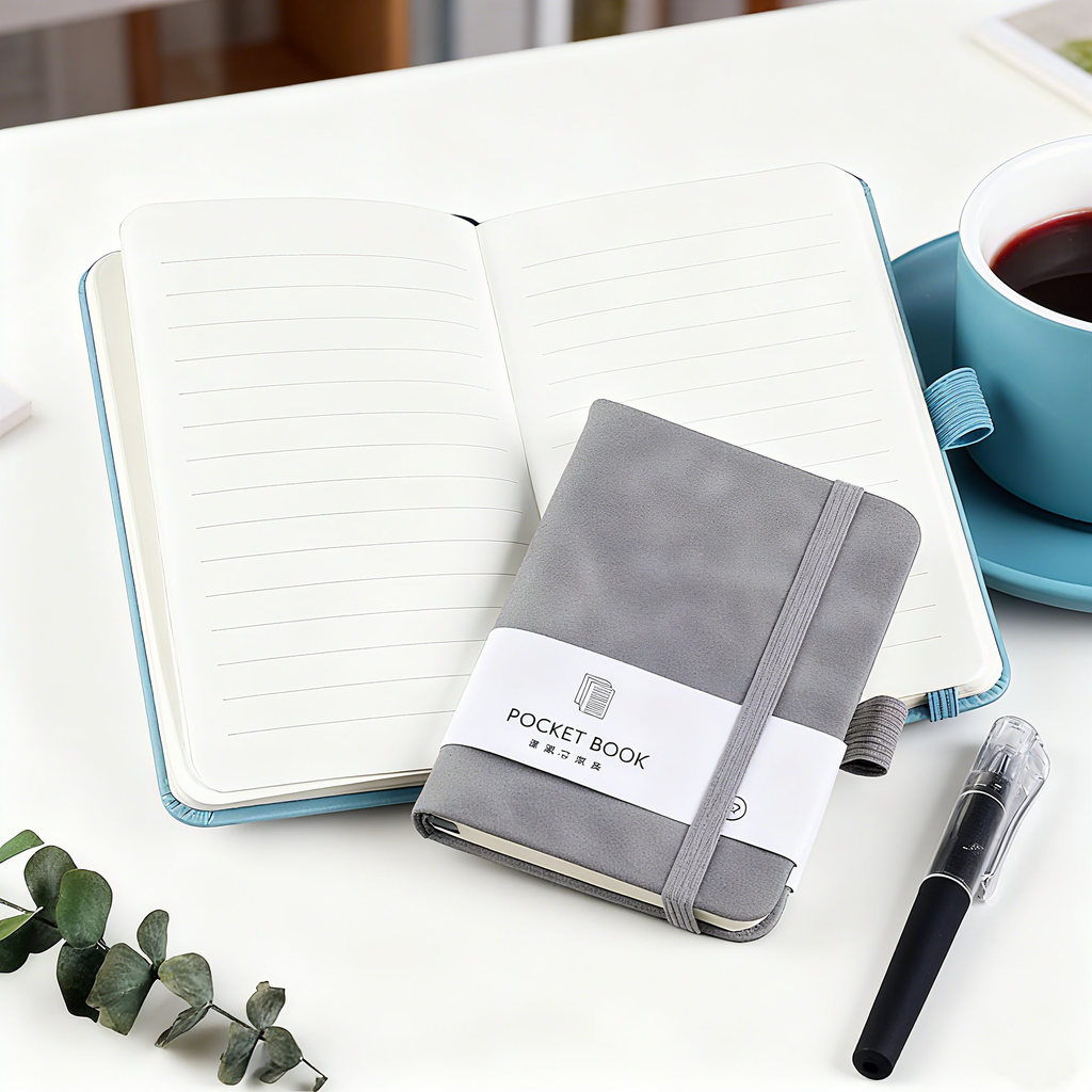 Notebook A7/A5/A6 Skin Feel - Buku Diary Custom Tali Grosir & Personalisasi