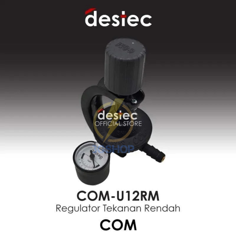Regulator DESTEC Meter U12RM - Regulator Gas Destec COM U 12RM Regulator Kompor Gas