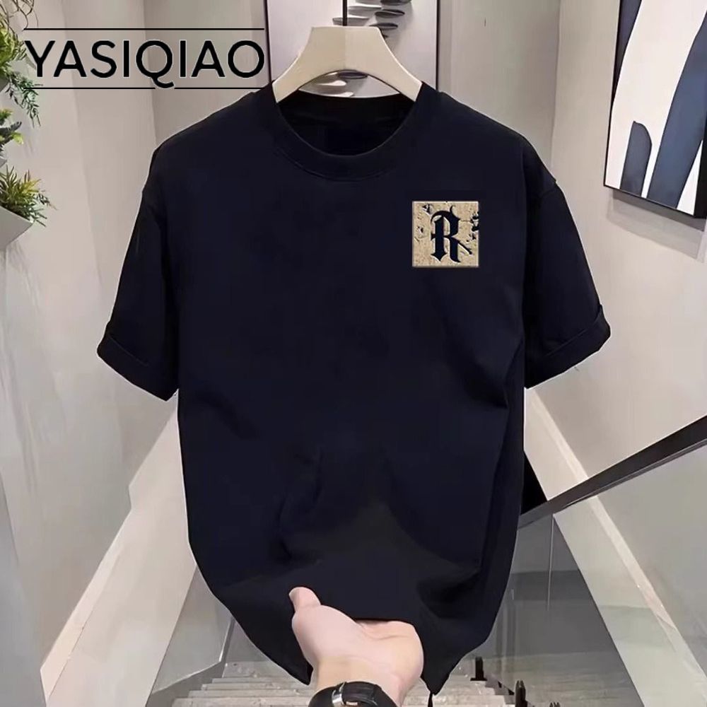 Kaos Lengan Pendek Mahasiswa Loose Teen New Top