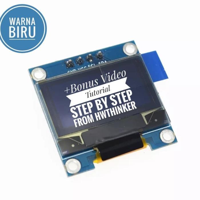 Modul Display OLED 128x64 LCD I2C 0.96" Inch Arduino BEST