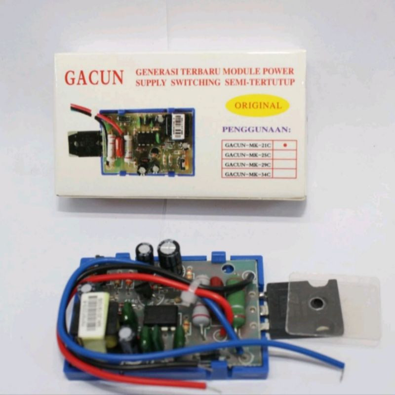 Regulator TV Gacun 21" (MK-21C) GACUN 21INC POWER KIT GACUN ORIGINAL