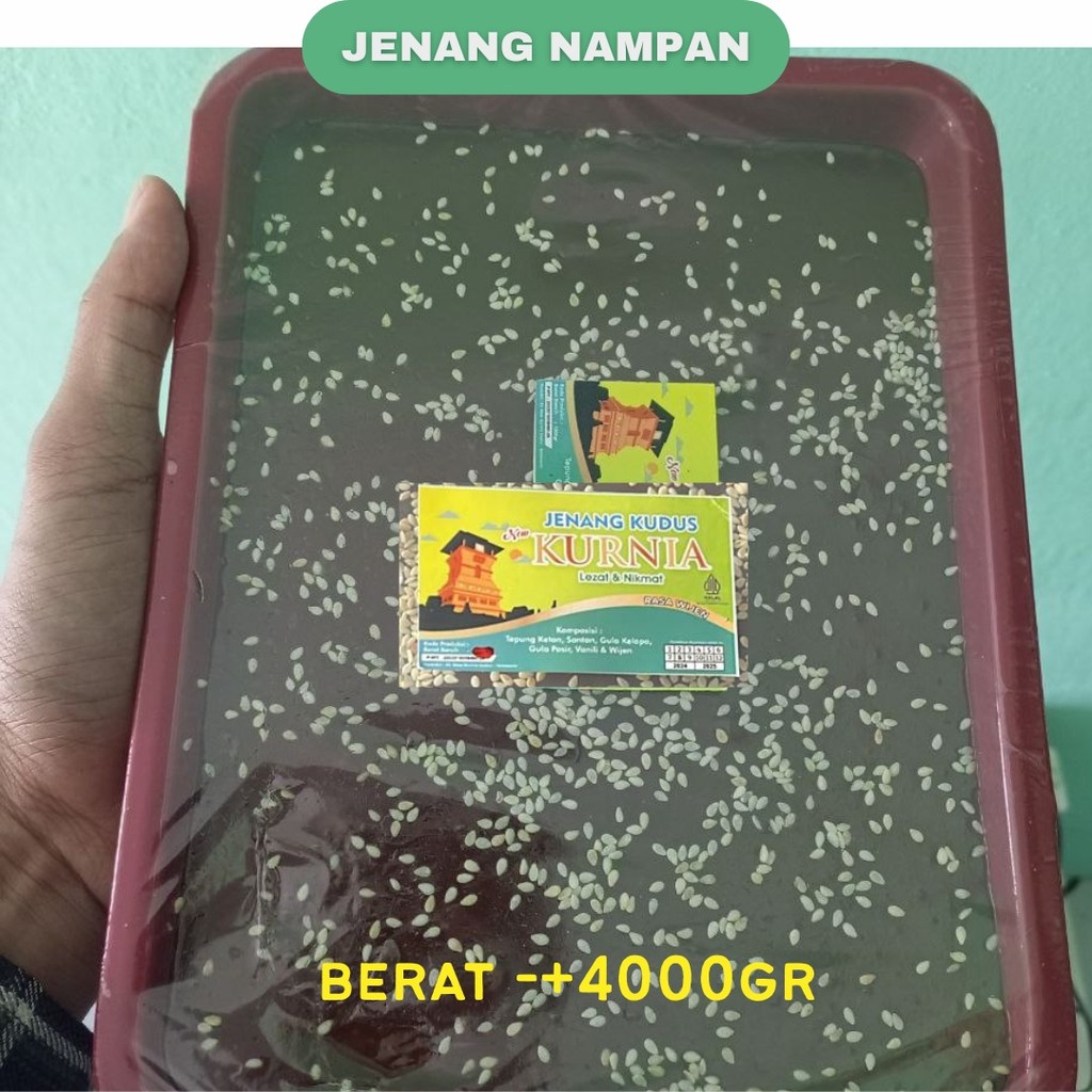 Jenang Kudus Nampan Bisa Ori atau Tabur Wijen
