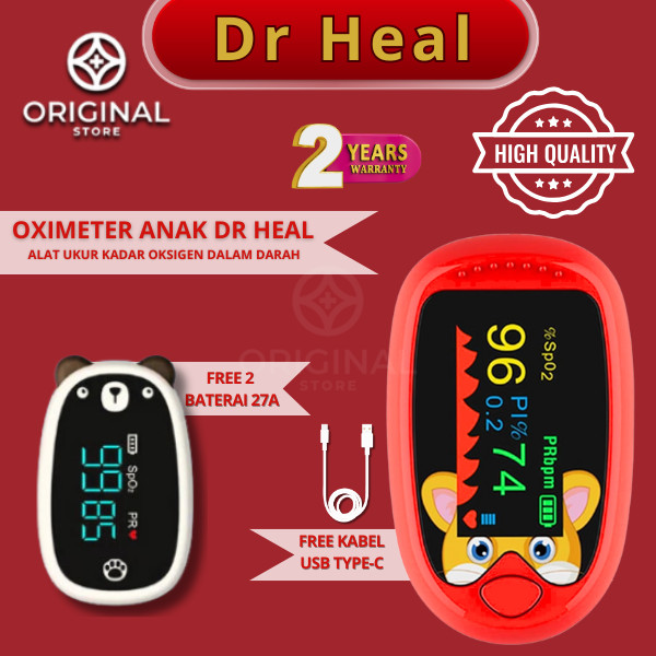 Oximeter Anak Oximeter Bayi Pulse Fingertip Oximeter Bayi Dan Anak SpO2 Kadar Darah Oksigen