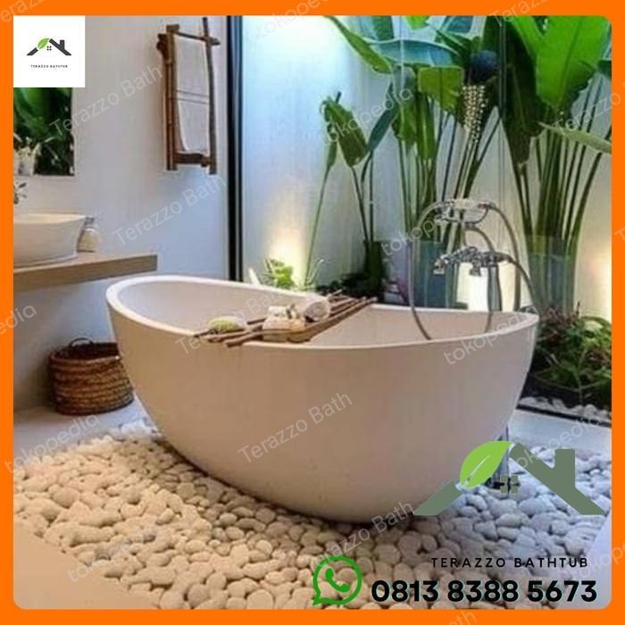 Bathtub Teraso Portable| Bathtub model Lengkung - DC