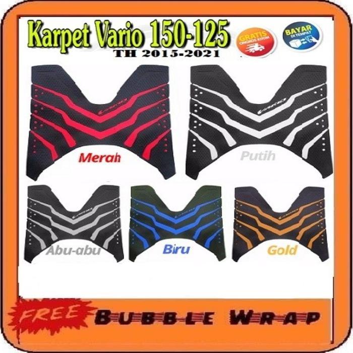 Aksesoris Karpet Stepfloor step pijakan kaki honda vario all 150 125 vario new old 2015 2016 2017 20