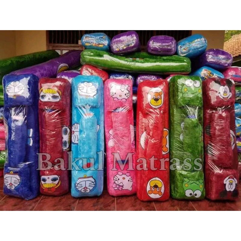 PROMO Kasur Surpet Karakter Bulu Tebal / Kasur Lantai Karakter Bulu Rasfur Anti Rontok