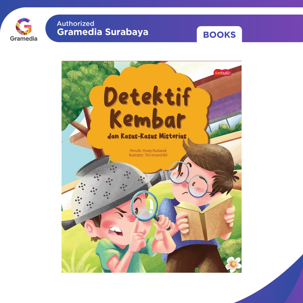 Gramedia Surabaya - Detektif Kembar dan Kasus-kasus Misterius (Yosep Rustandi)