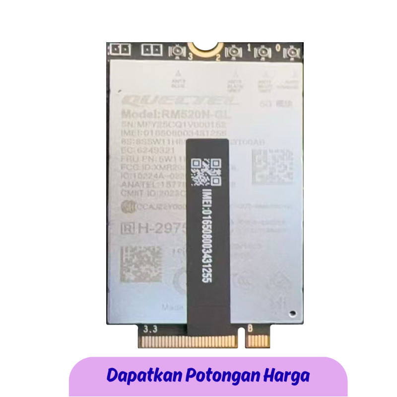 SSN RM520N-GL 2.4Gbps/900Mbps Global Version WWAN 3G 4G 5G Module RM520 RM520N GL RM520NGL RM520NGLA