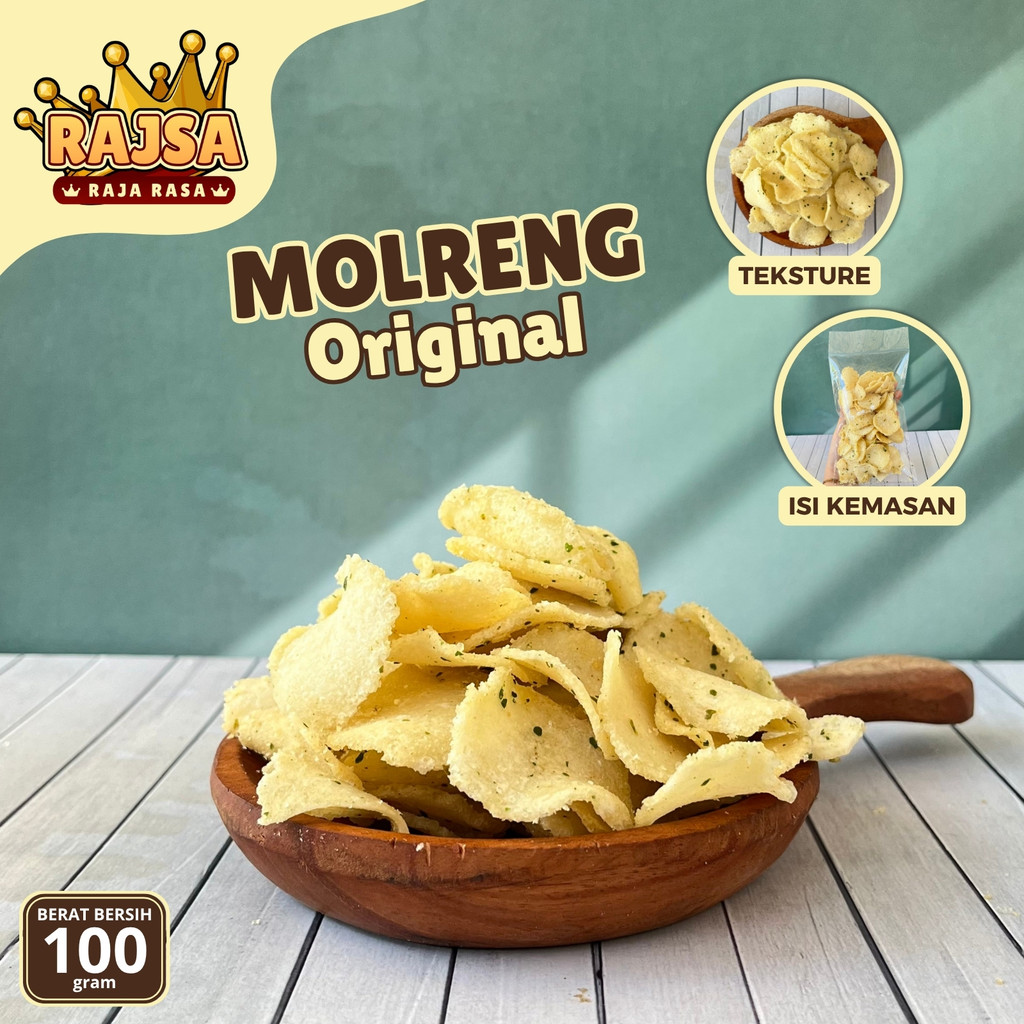 Snack Kiloan Molreng Ori Super 100gr