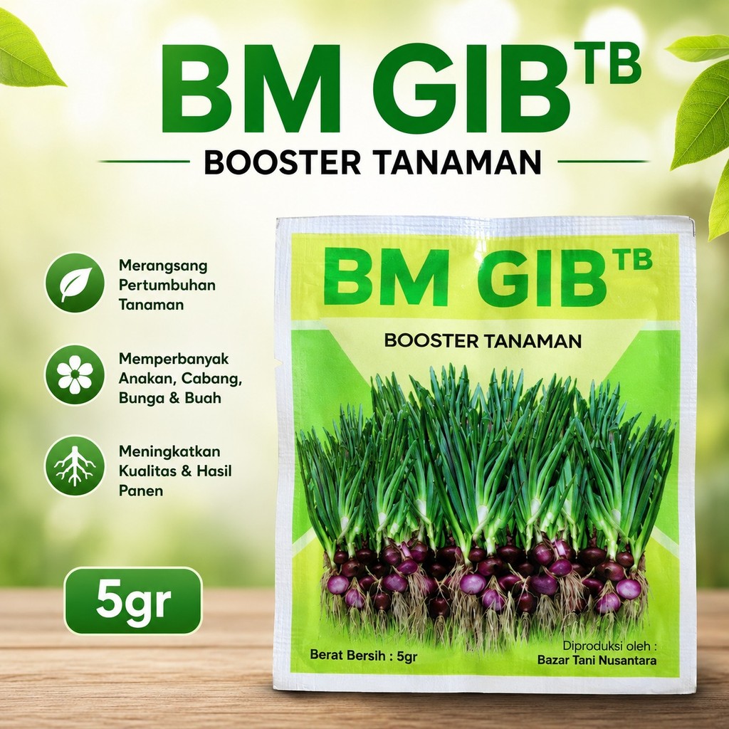 ZPT Booster Tanaman BM GIB Isi 5 gr