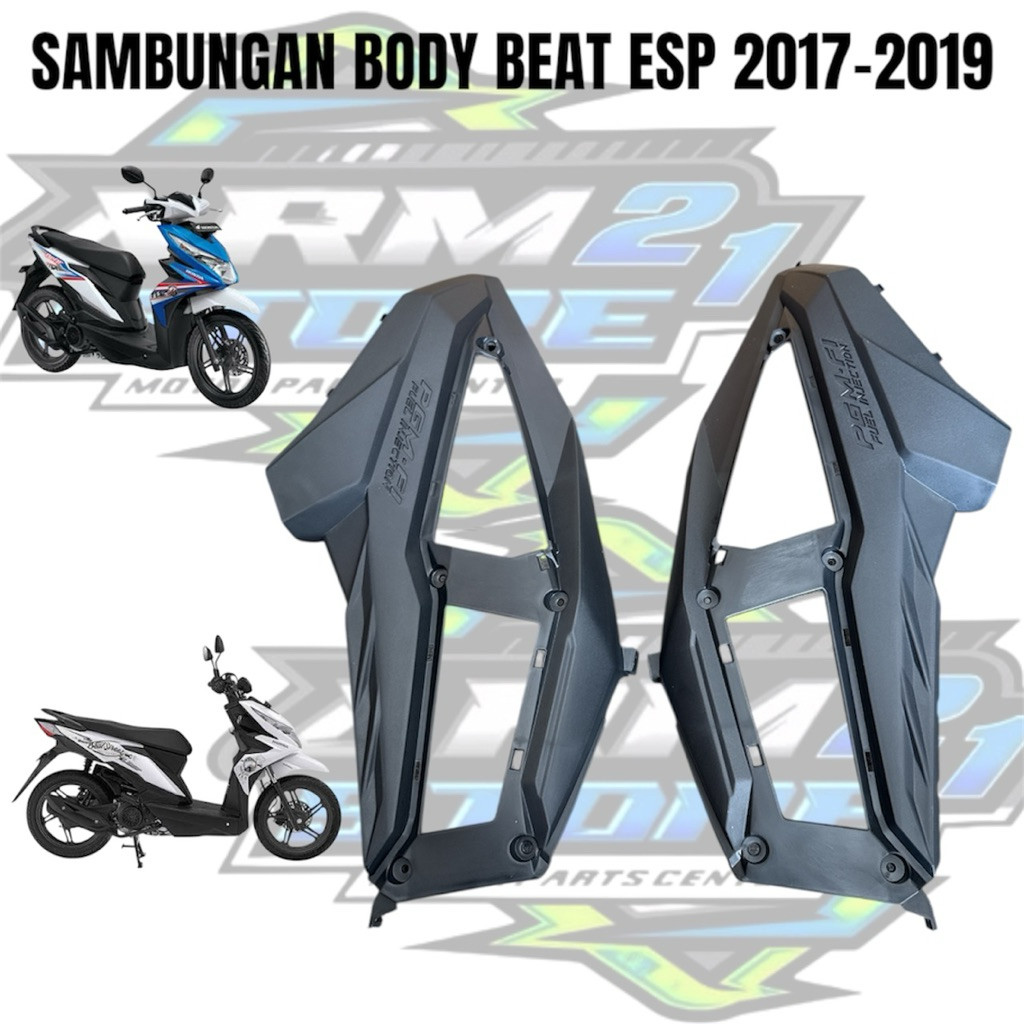 Set Sambungan Body Beat Eco Street 2017-2019 / Sambungan Body Samping Beat Esp 2017-2019