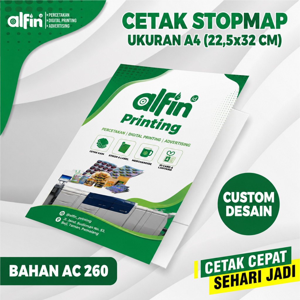 STOPMAP CUSTOM A4 | map instansi, map sekolah, map lembaga, map murah berkualitas | MAP PPDB SEKOLAH