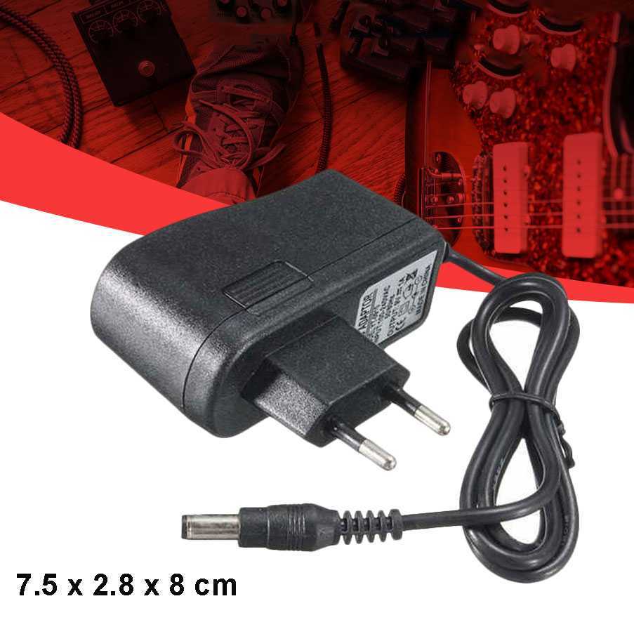 Taffware Power Supply Adaptor EU 9V 1A Polaritas Center Positif Charger Adaptor Router Wifi LED Stri