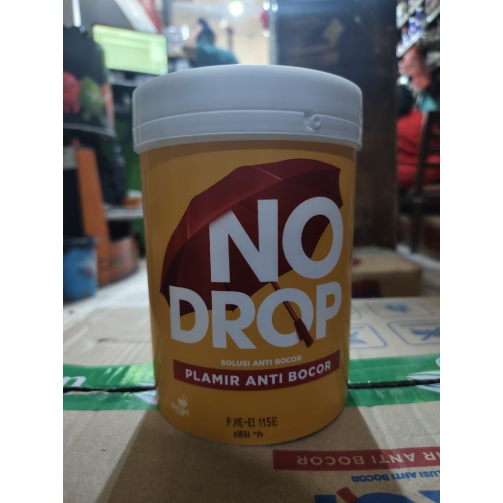 [SOLUSI] Dempul Tembok Anti Bocor No Drop 1 Kg, Plamir tembok untuk tembok lembab