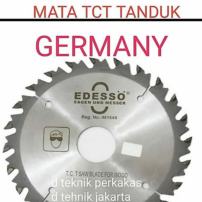 edesso mata gergaji tanduk 12" x 24t - edesso tct saw blade germany