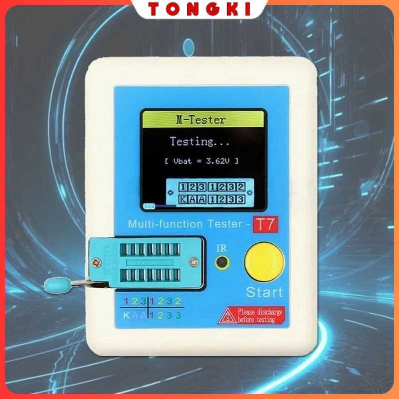 ESR Meter Multifunctional Transistor Tester Resistance Thyristor - LCR-T7